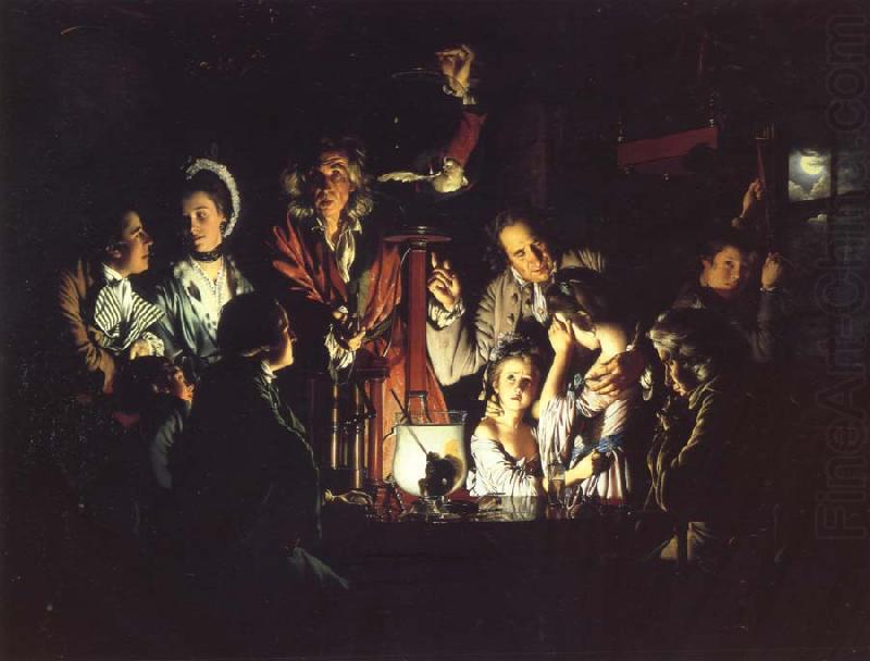 Joseph wright of derby An Experiment on a Bird in the Air Pump china oil painting image